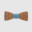 Picture of Navy Wooden Bowtie